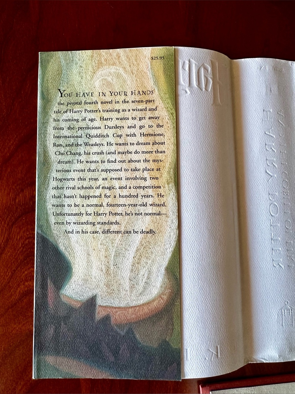 Harry Potter and the Goblet of Fire J. K. Rowling Hardcover Very good condition - Picture 9 of 10